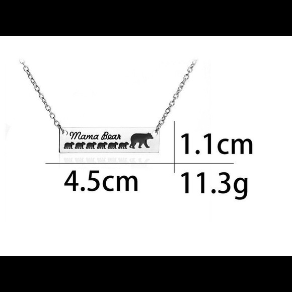 Mama Bear🐻 Necklace 1,2 & 3 Cubs -Multiple Colors - Picture 5 of 8